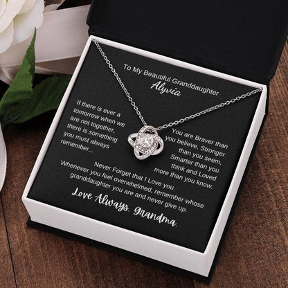 To My Granddaughter Necklace| Personalized