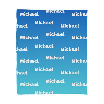 Personalized Name Blanket