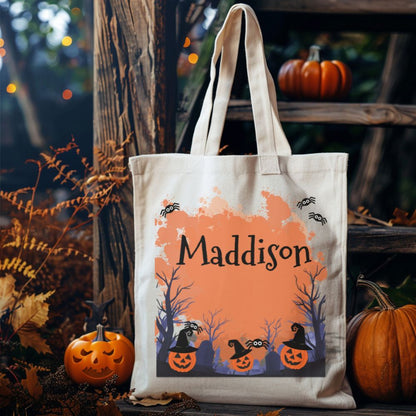 Personalized Halloween Tote