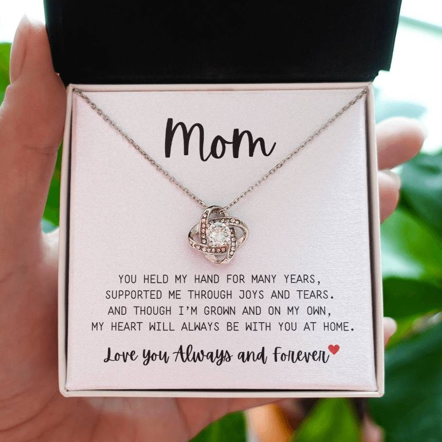 To Mom | Love Knot Necklace