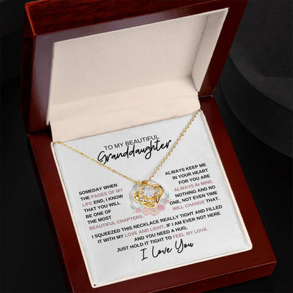 To My Granddaughter Necklace