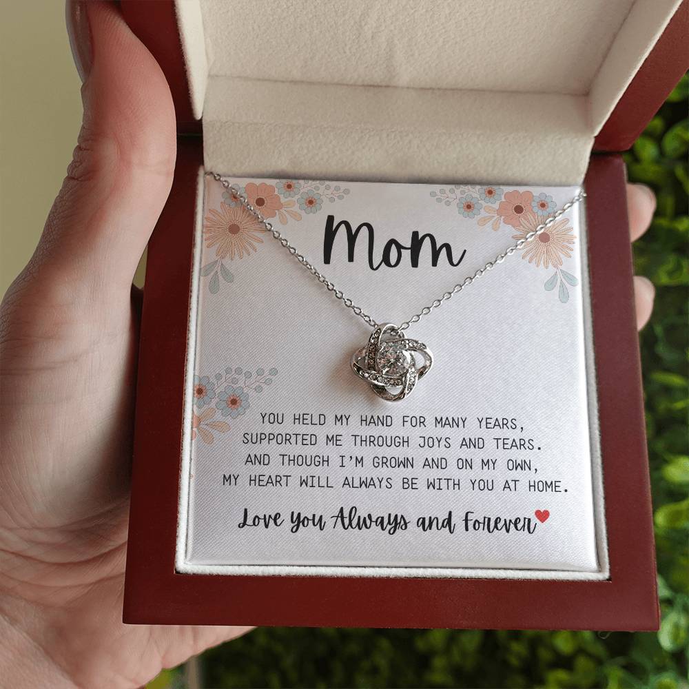 To My Mom | Love Knot Necklace