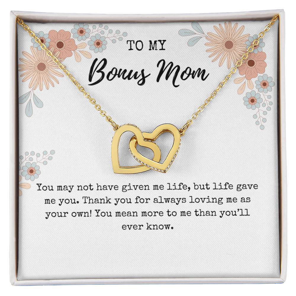 To My Bonus Mom Necklace | Everlasting Love