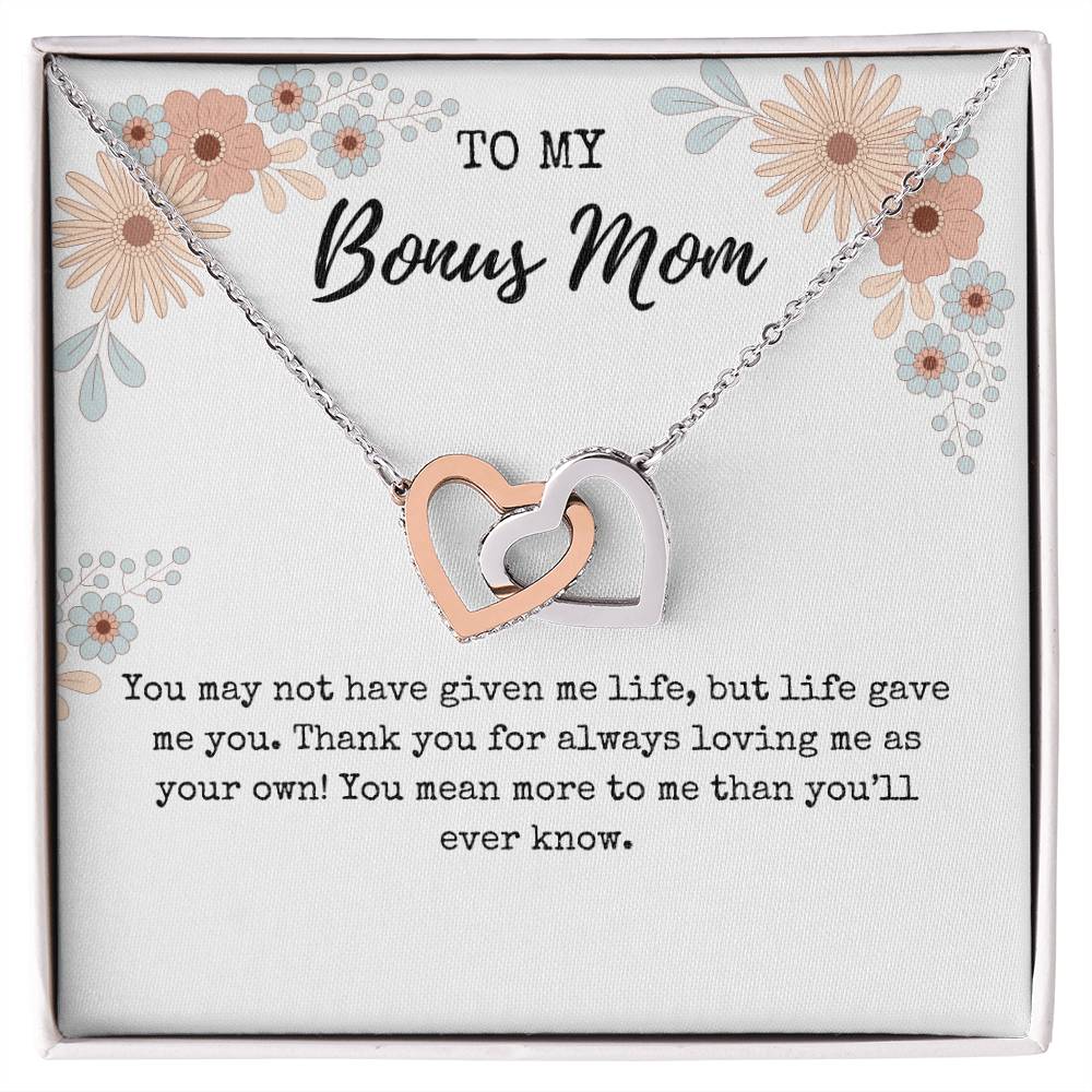 To My Bonus Mom Necklace | Everlasting Love