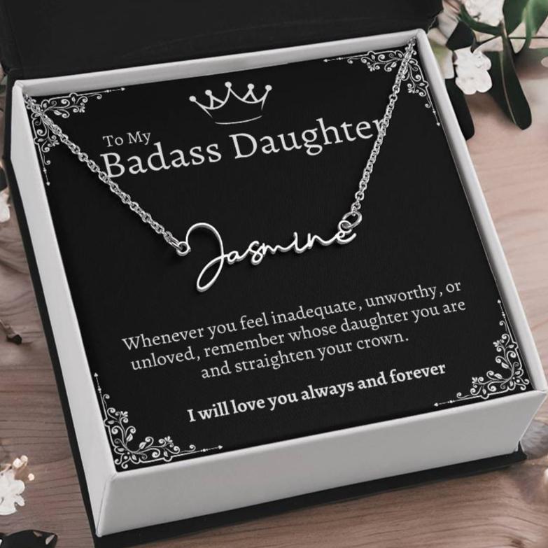 Personalized Daughter Necklace