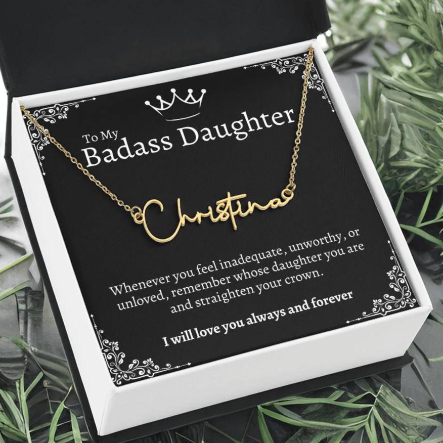 Personalized Daughter Necklace